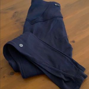 Lululemon navy leggings